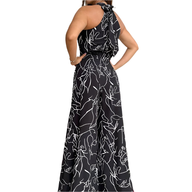 Veronica - grime jumpsuit med tryk