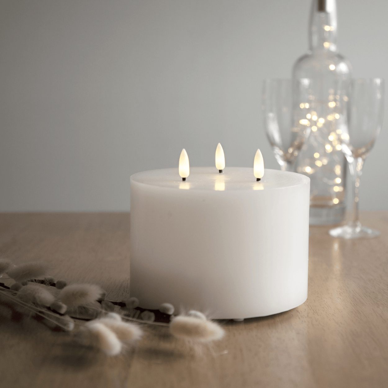 Candora – Hvidt LED-søjlelys