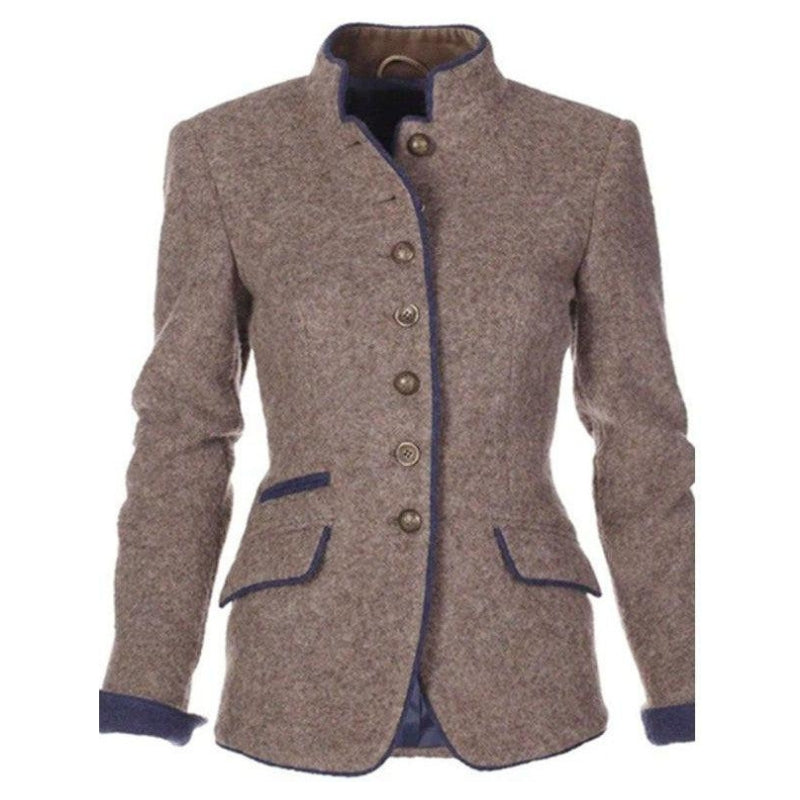 Terese - Afslappet jakke med knap dun