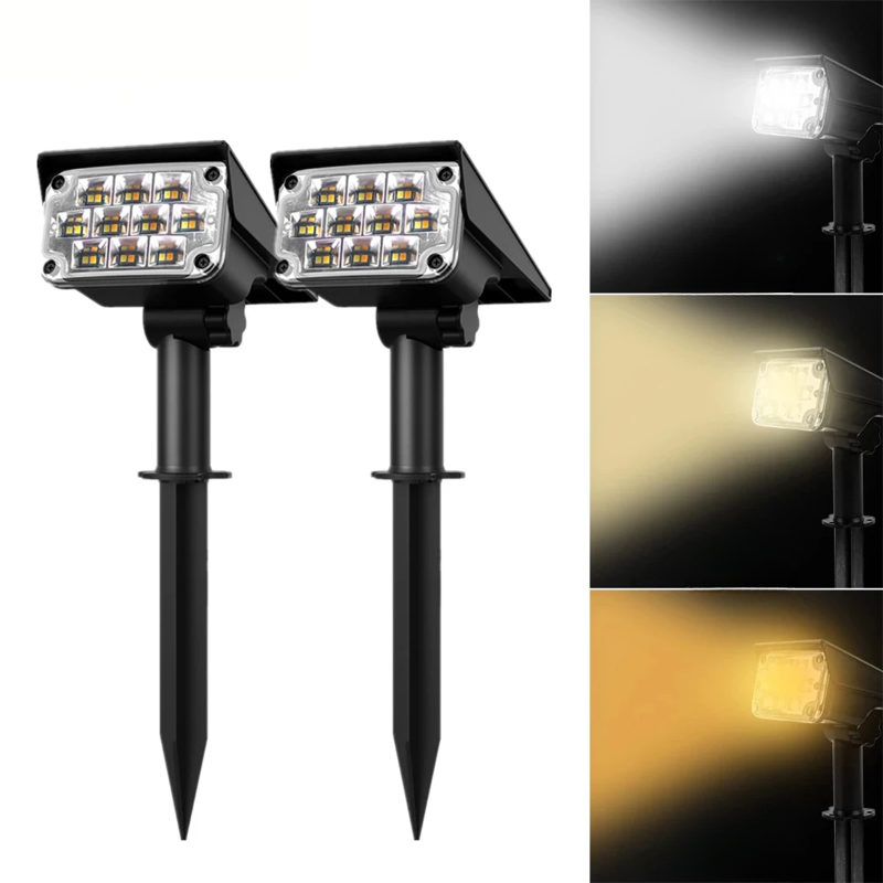 SolarBeam – Trådløs automatisk oplyst LED-spotlight