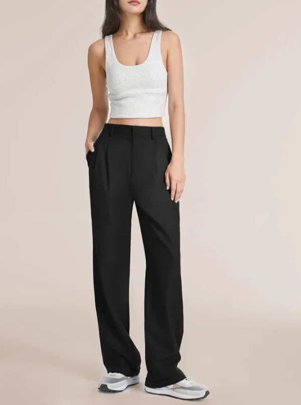 Variant image for Freja | Elegant bredbensbukser | Komfortabel og alsidig pasform-14