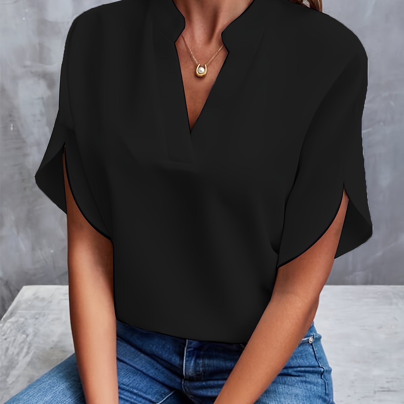 Augusta - en bluse Elegant bluse