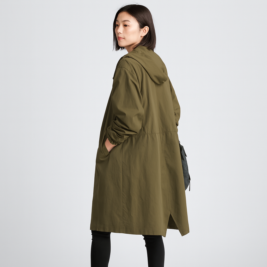 Vellora elegant, vandtæt trenchcoat
