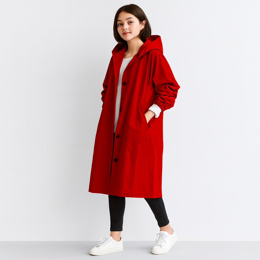 Vellora elegant, vandtæt trenchcoat