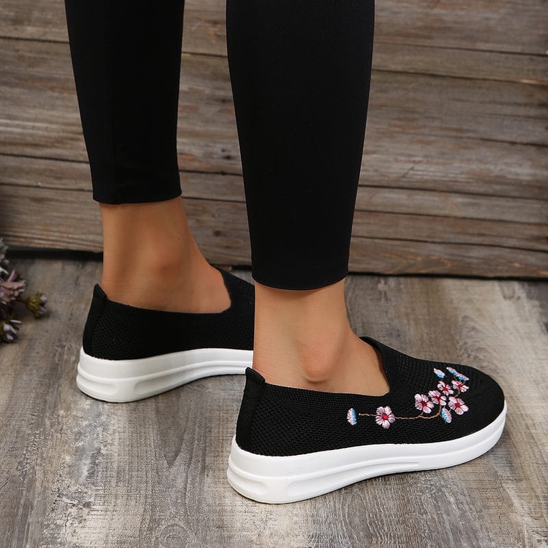 Esther - Moderigtige sko med blomsterprint