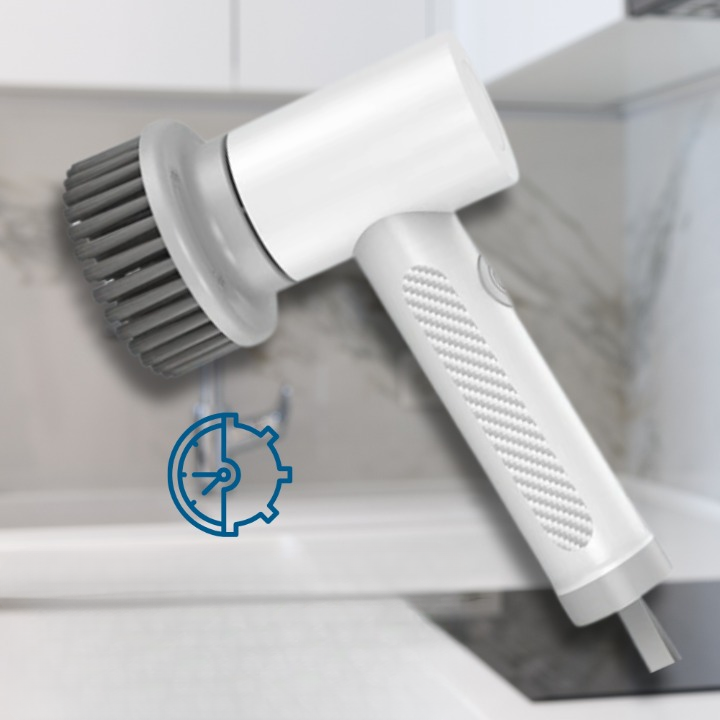 CleanForce – Elektrisk skrubbebørste Professionel køkken- og komfurrenser