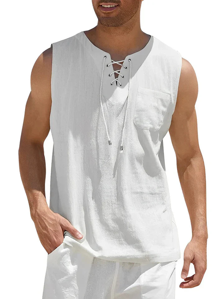 Geo - Behagelig sommer tanktop til mænd