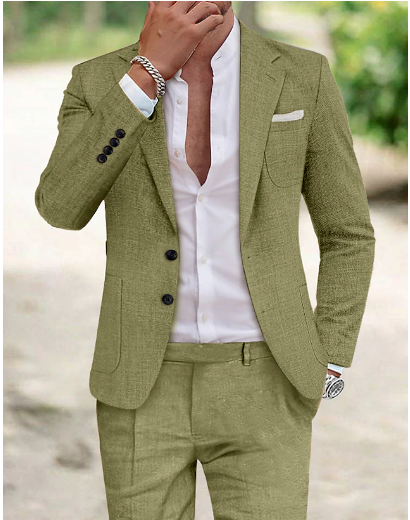 Johan -Stil herredragt i hør - Summer Chic