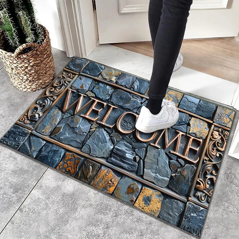WelcomeStone – Stilfuld 3D-indgangsmåtte