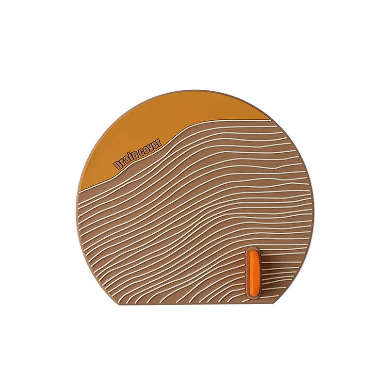 Dæksel til gulvafløb i silikone til flere formål