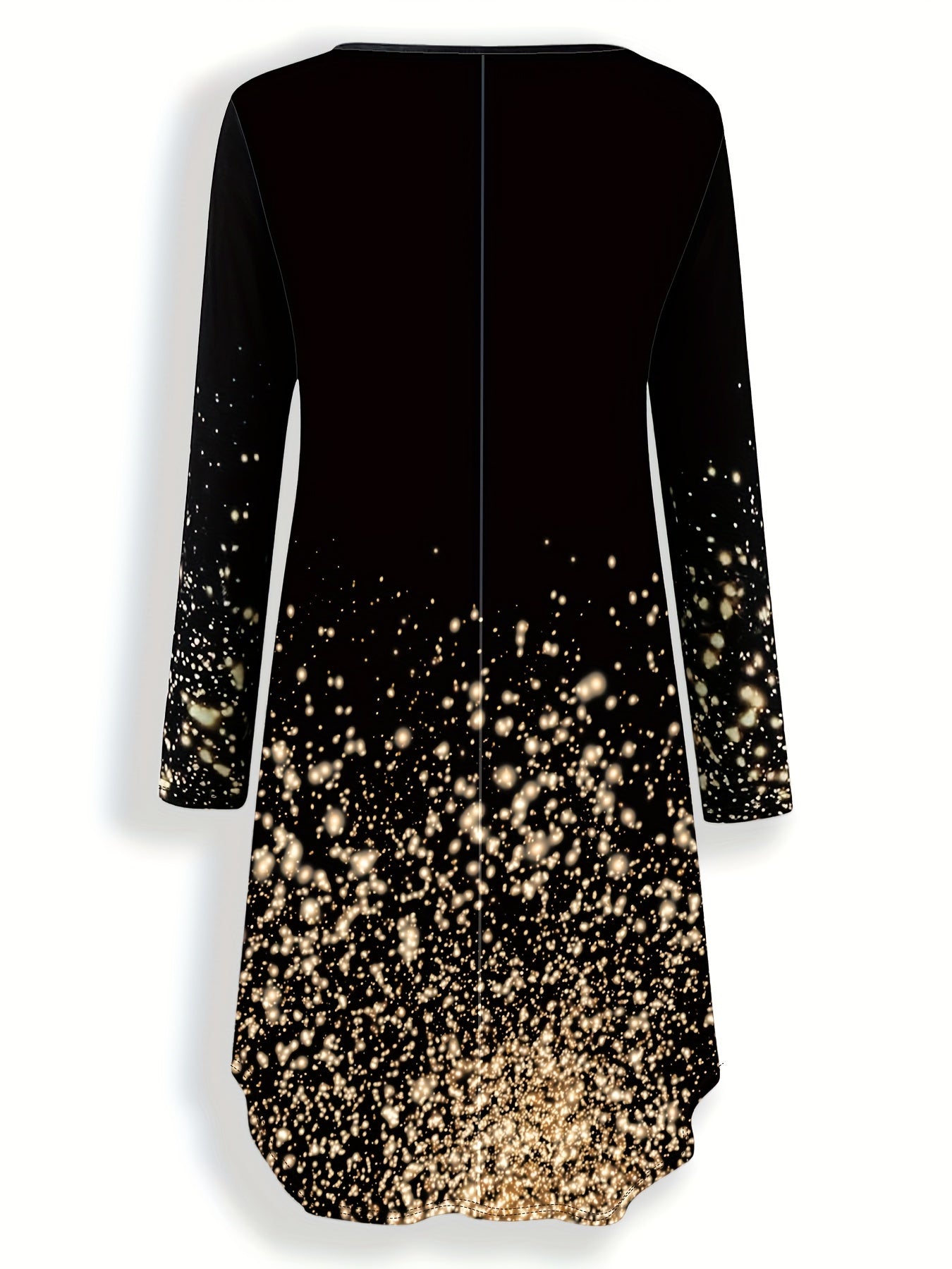 Lina - Afslappet Kjole med Bohemeprint