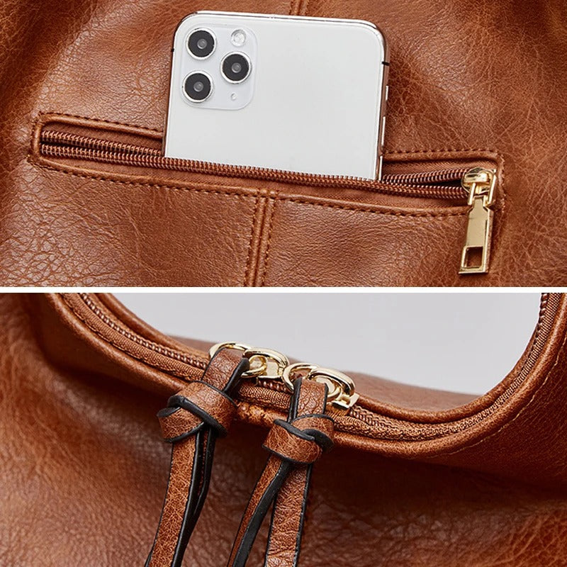 Mathilde - Alsidig skuldertaske med flere lommer