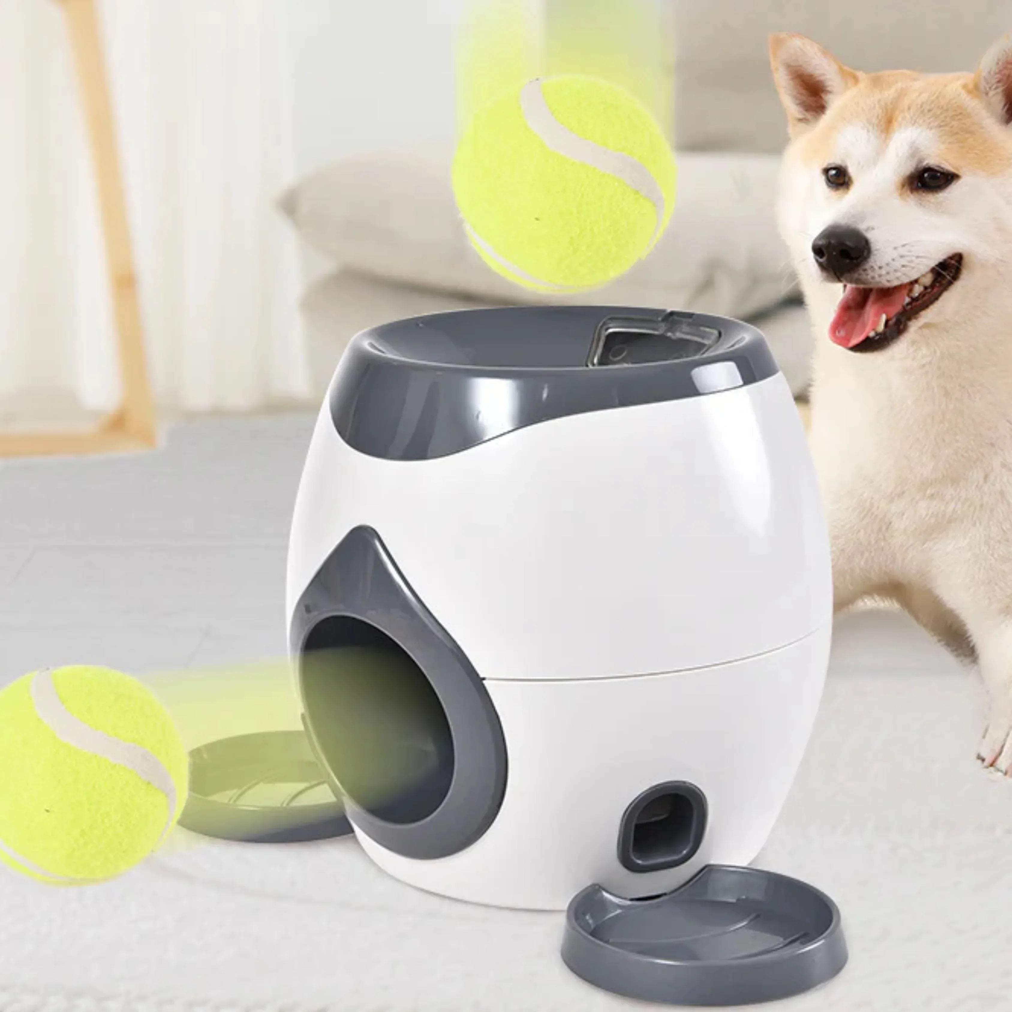 TreatLauncher™ – Automatisk boldkaster med snacks
