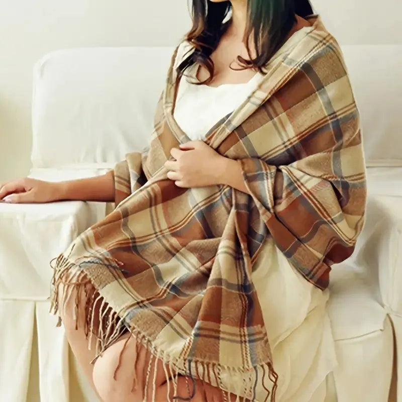 Esmaralda - Luksuriøst cashmere tørklæde