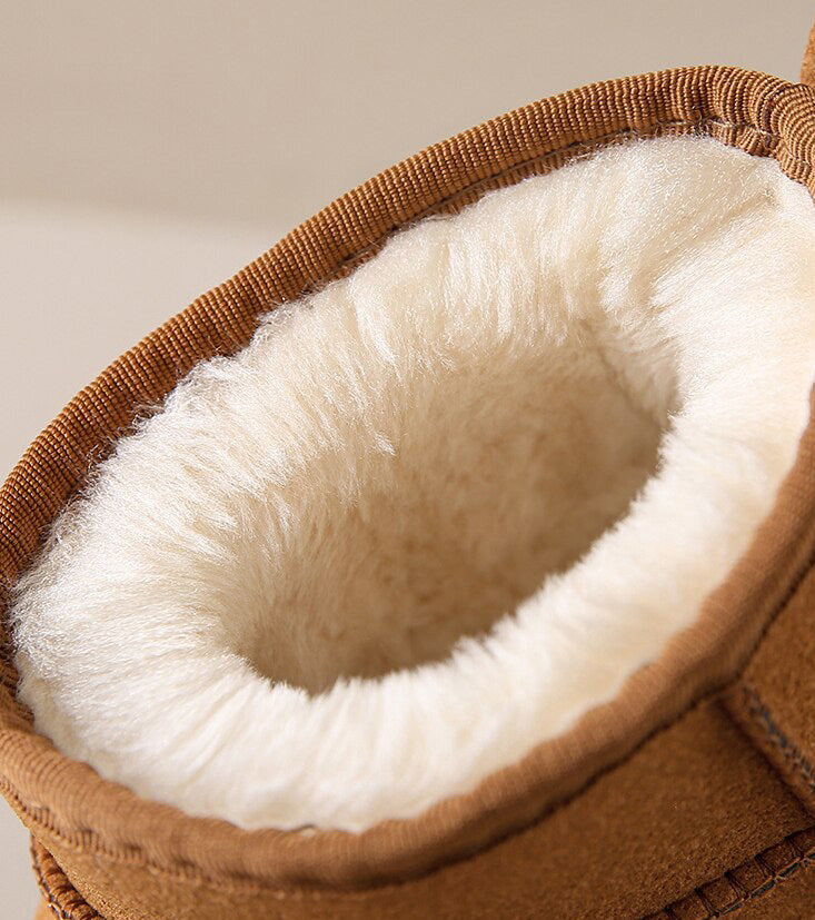 Camilla | Behagelige ministøvler med pels