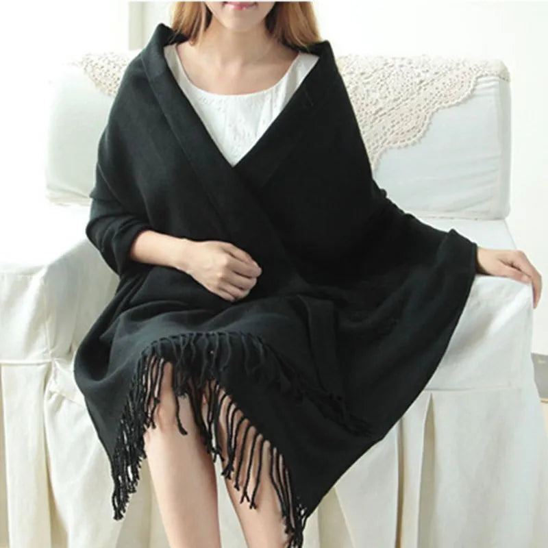 Esmaralda - Luksuriøst cashmere tørklæde