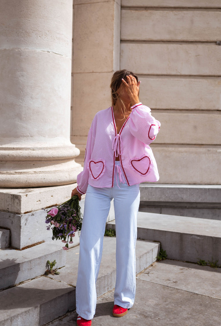 Macy - Flirtende bluse