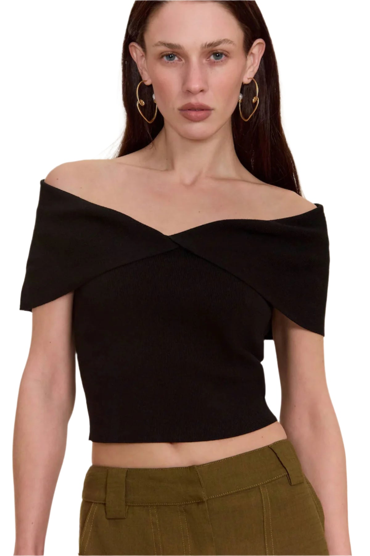 Lara - Ribbet Top