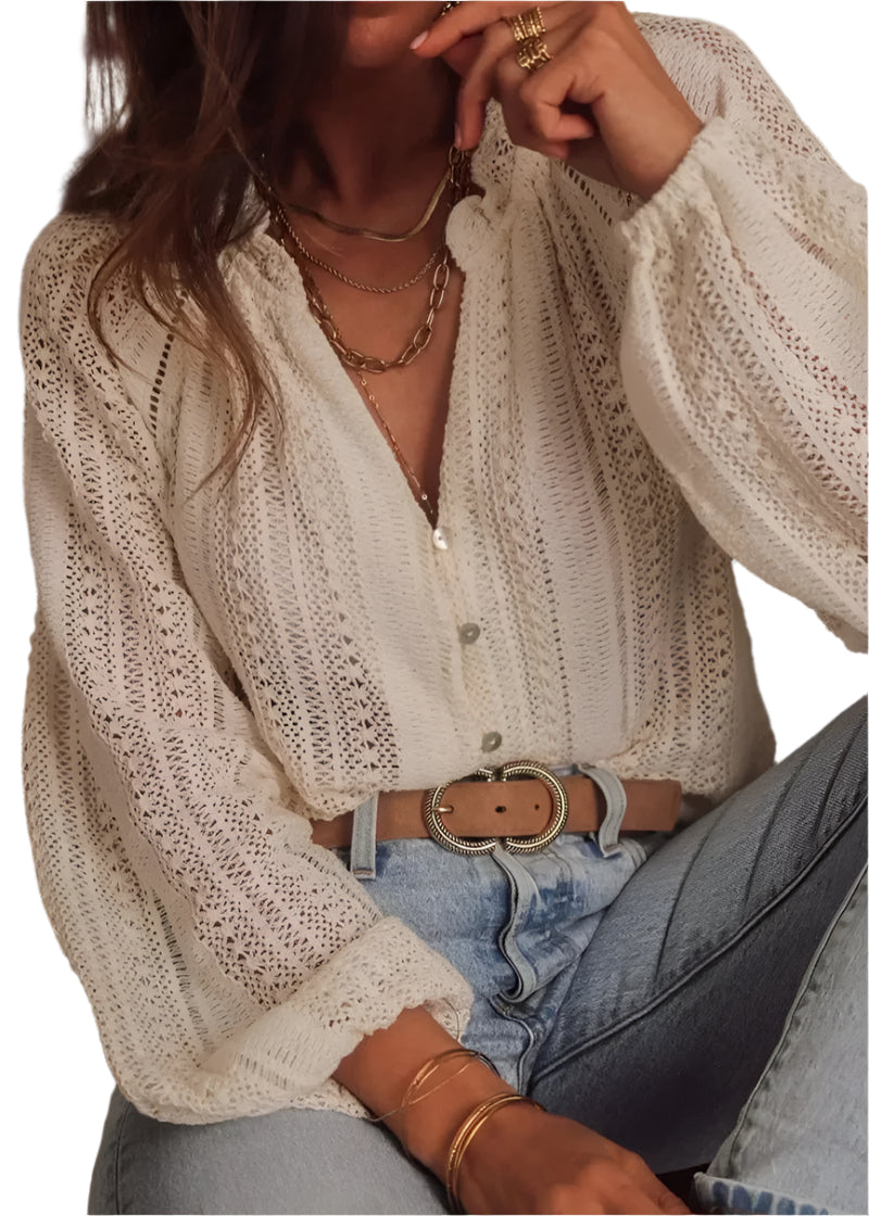 Paloma - Hæklet bluse