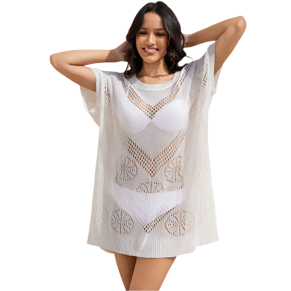 Darla - Åbenstrik brasiliansk hæklet betræk