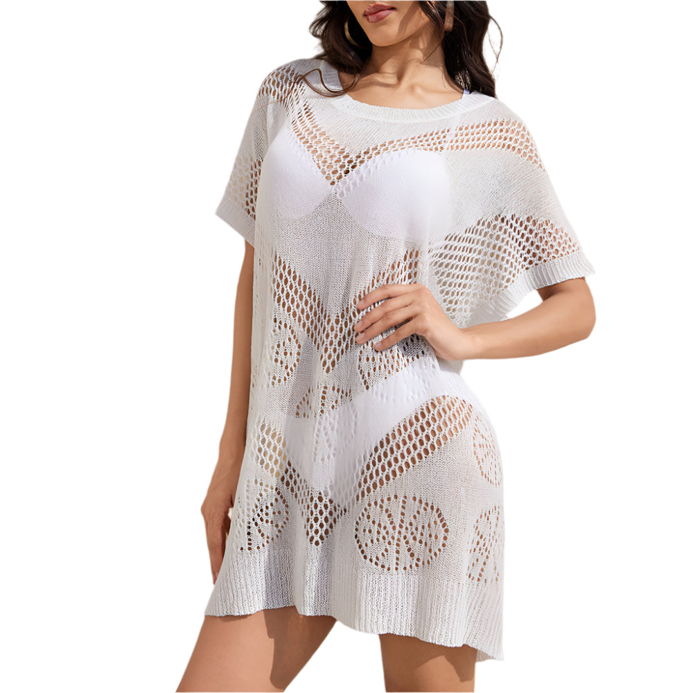 Darla - Åbenstrik brasiliansk hæklet betræk