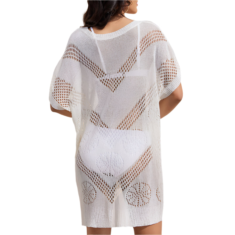 Darla - Åbenstrik brasiliansk hæklet betræk