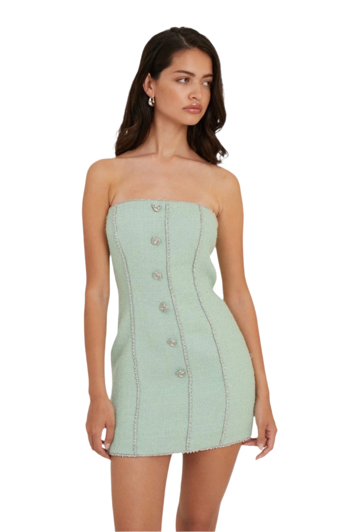 Mirelli – Elegant Bouclé-minikjole