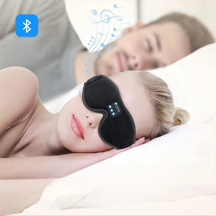 DreamBeats | Bluetooth-søvnmaske med HD-lyd og 3D-øjenkomfort