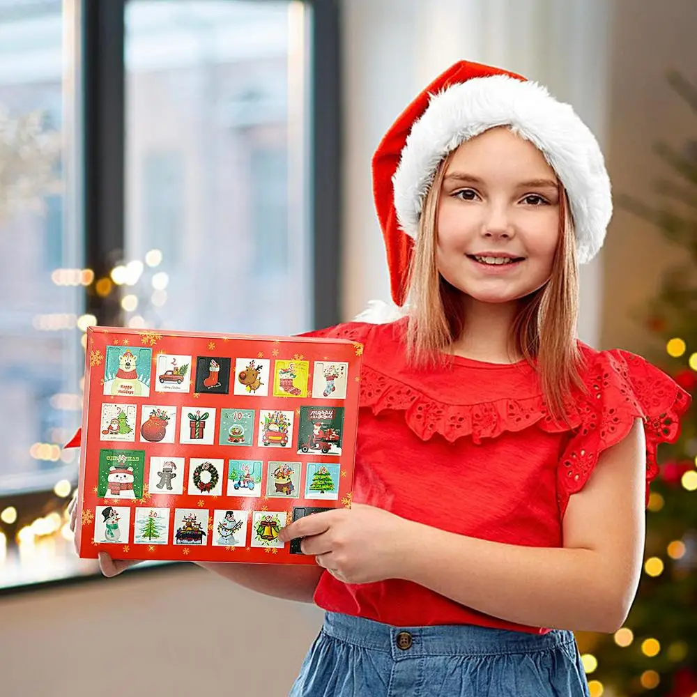 24-dages adventskalender med nedtælling - DIY armbåndssæt