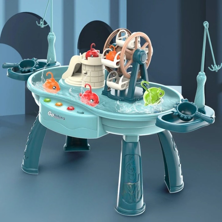 Tots’n’Trout - Børns multifunktionelle fiskespilplatform Montessori-legetøj