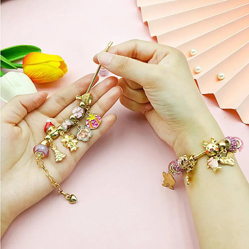 24-dages adventskalender med nedtælling - DIY armbåndssæt