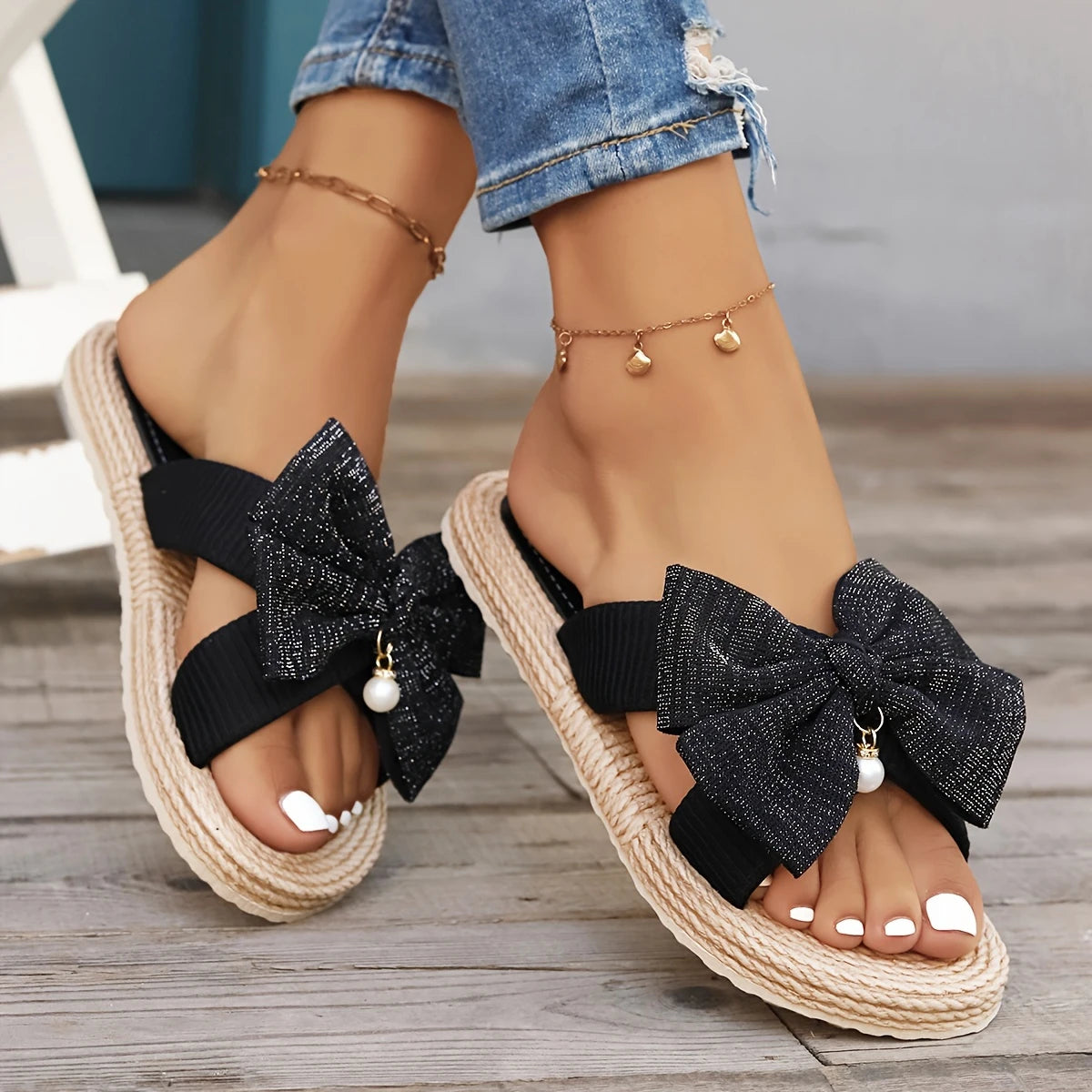 Selene - All-Season linned sandaler