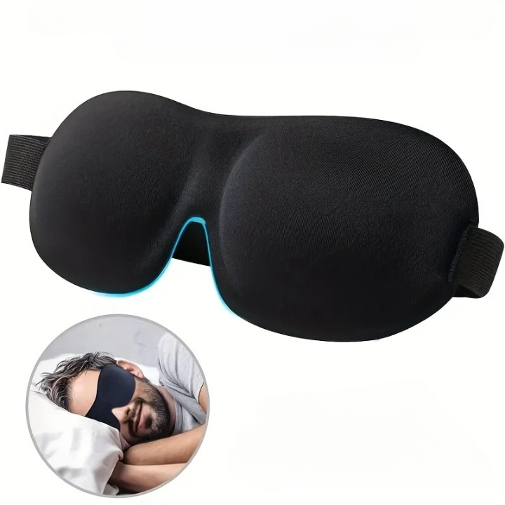 NoirRest - Ergonomisk 3D-søvnmaske for total mørklægning