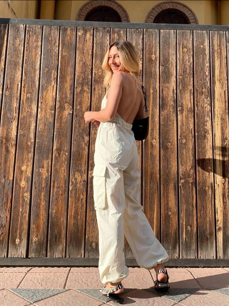 Rosalie - Elegant jumpsuit uden ærmer