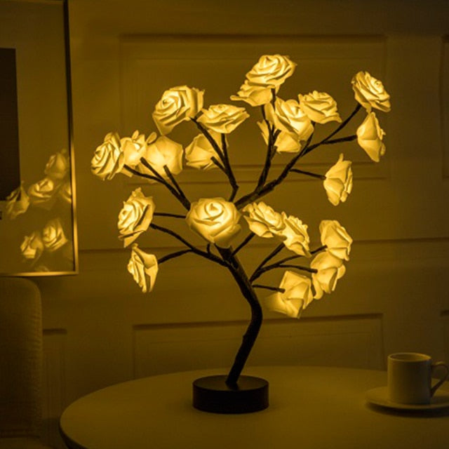 BloomVerve - Strålende rosenlampe