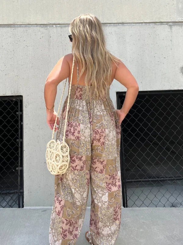 Pernille - Elegante ballonbukser og jumpsuit med print
