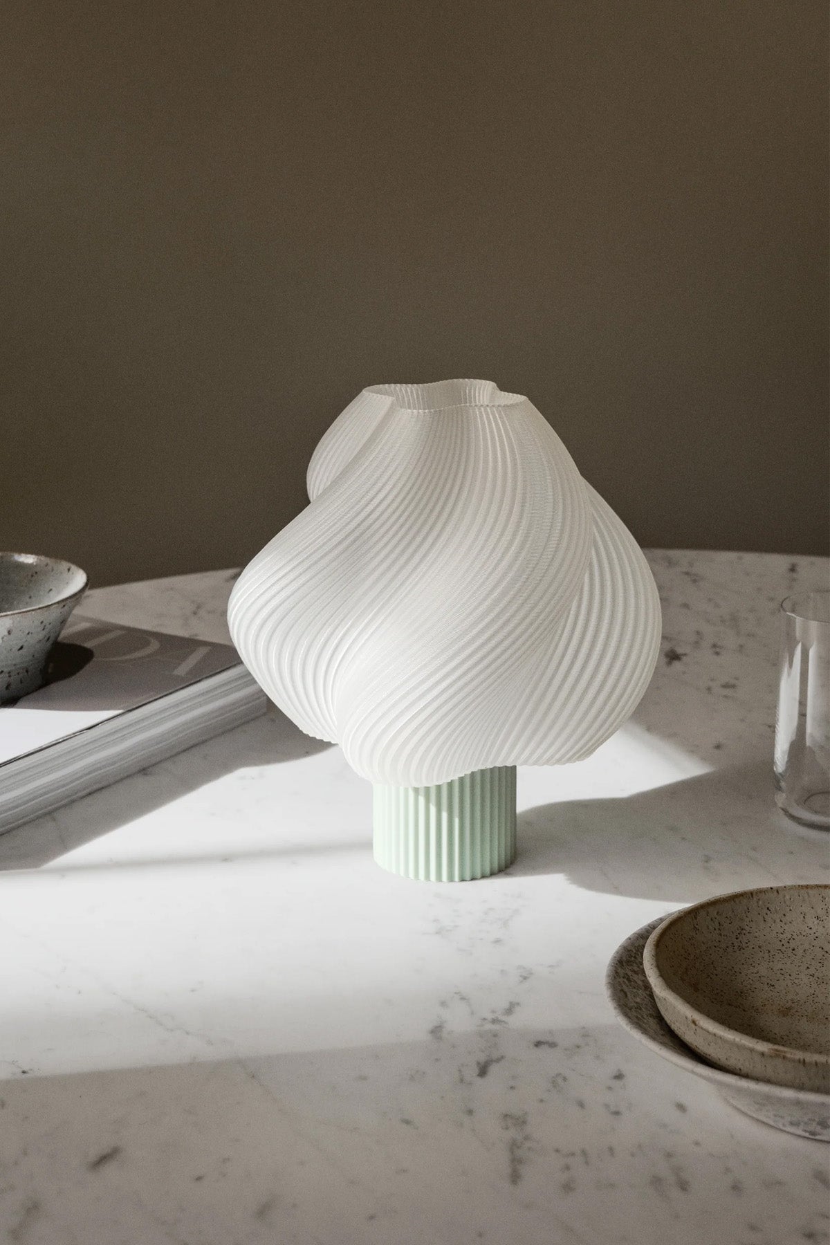 GreenGlow – Matcha-inspireret Blød Serve bærbar lampe