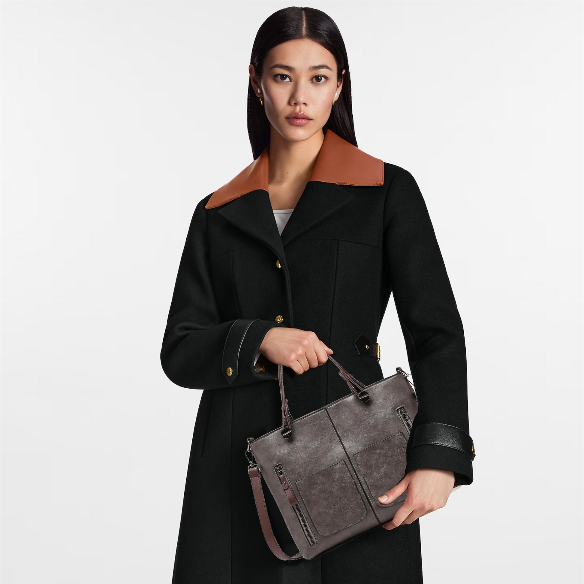 Greta - Skuldertaske med flere lommer