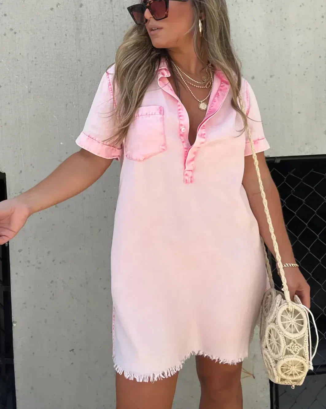 Susanne - Stilfuld denimkjole