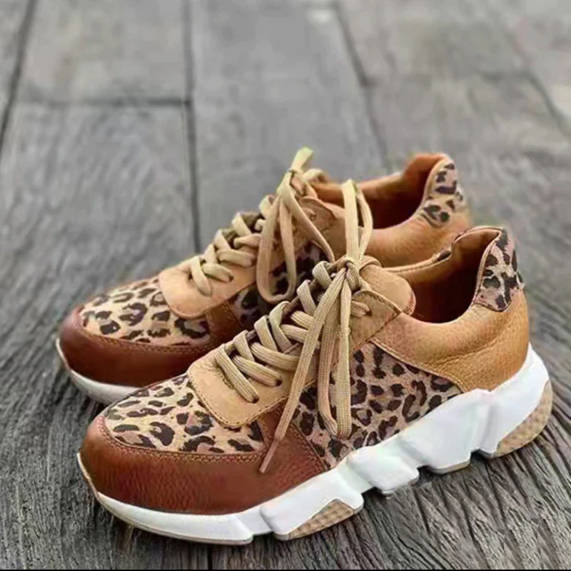 Lenora Leopard Sneakers