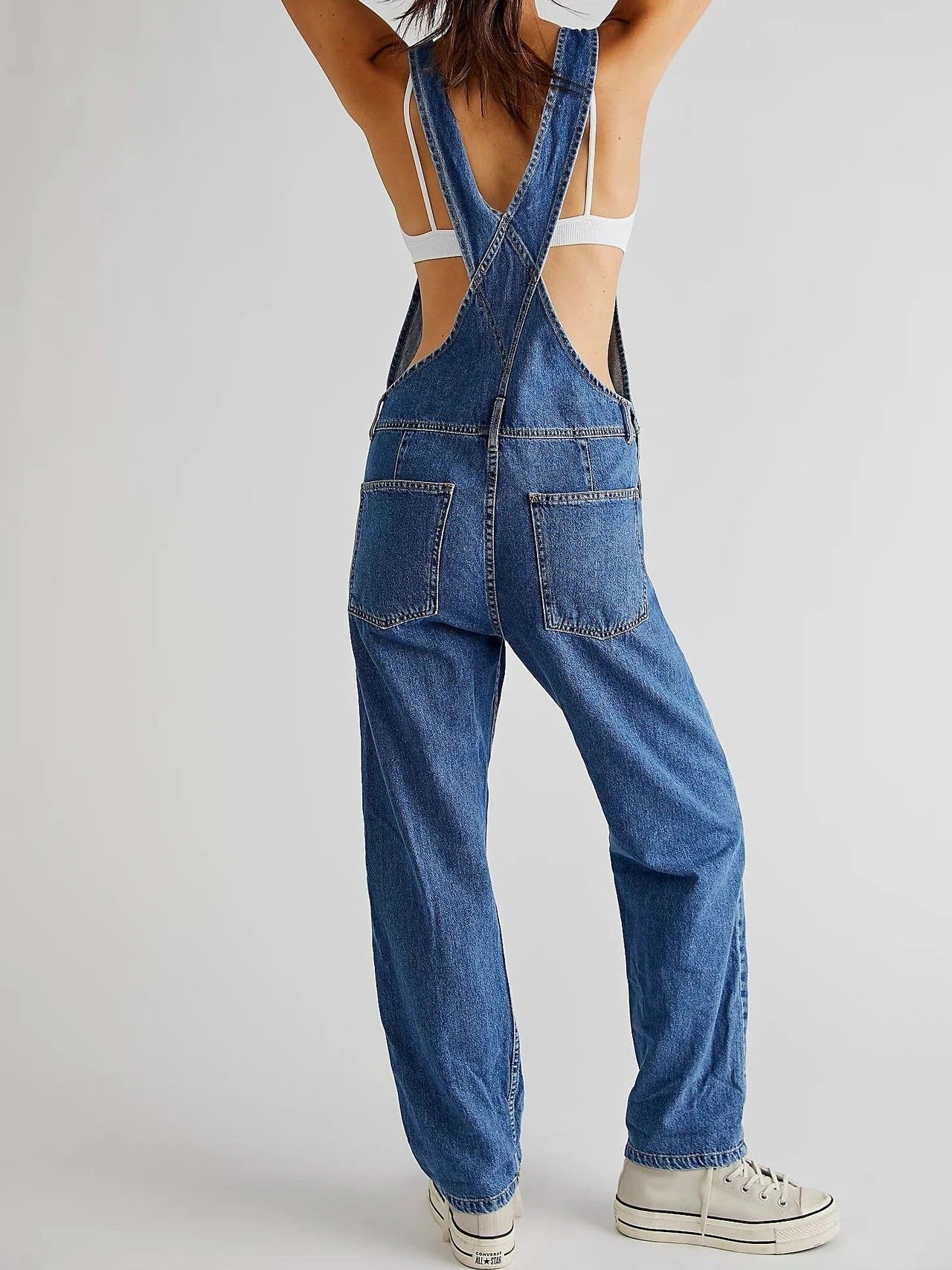 Nelly | Denim-jumpsuit til kvinder