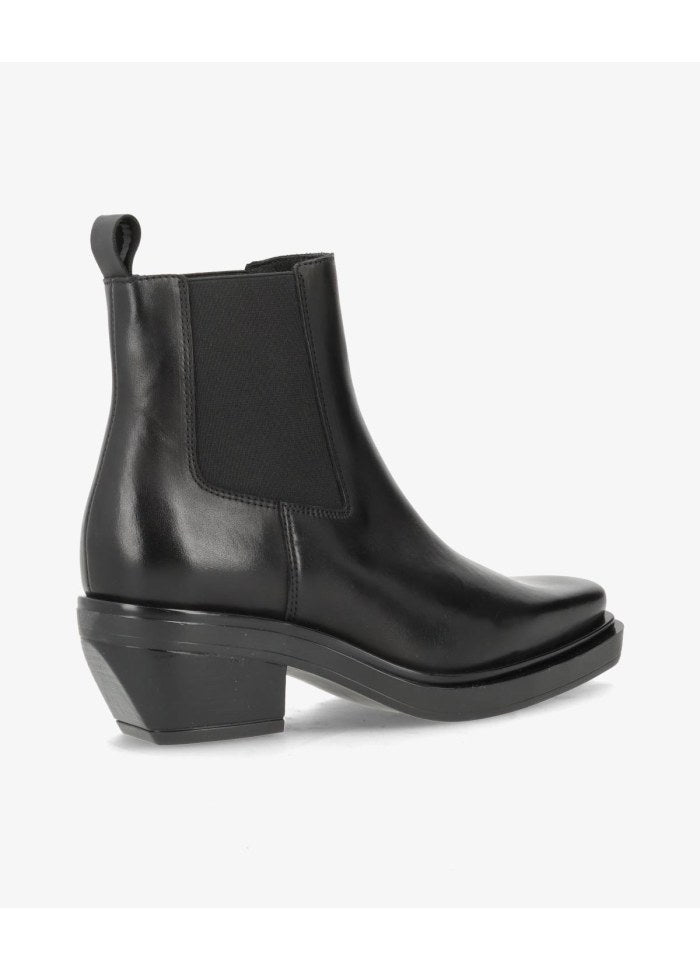 Annika - Sorte læderstøvler