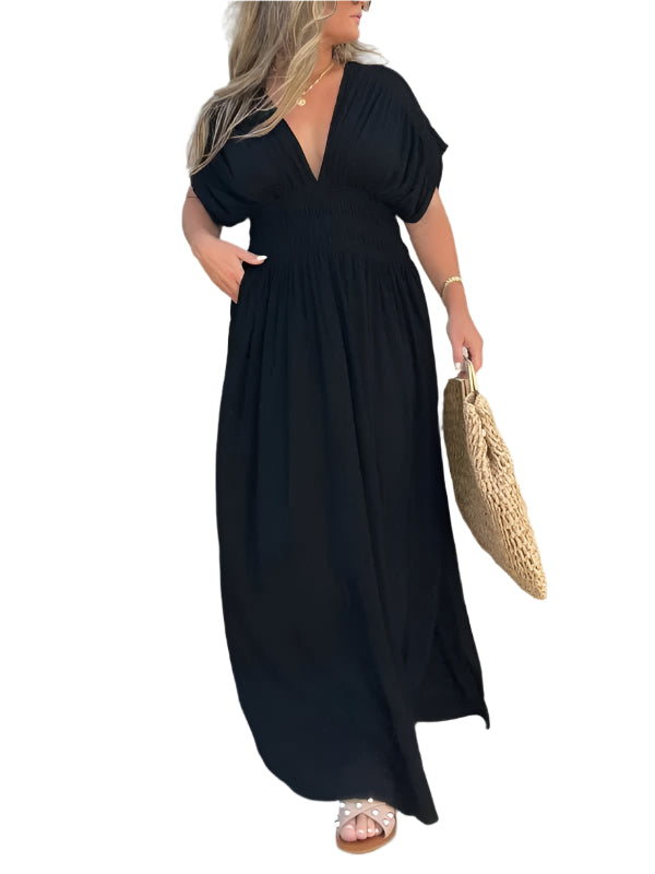 Adela - Smock maxikjole