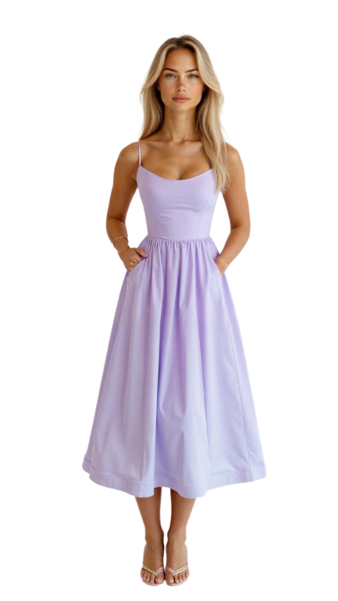 Darcy - Flowing Midi-kjole