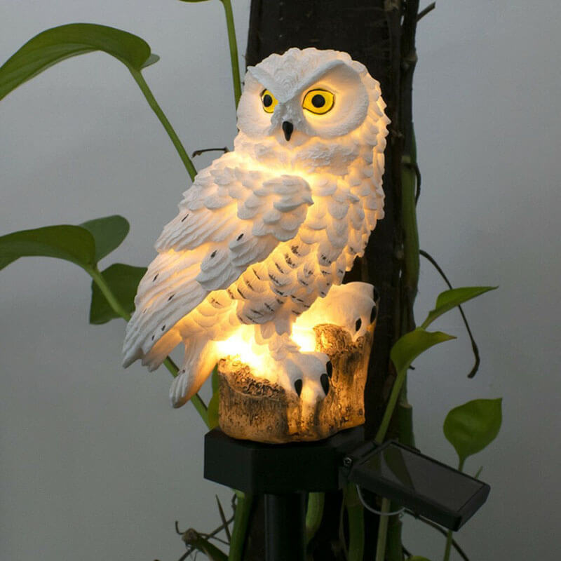 SolarOwl Lantern - Solcelledrevet havelampe