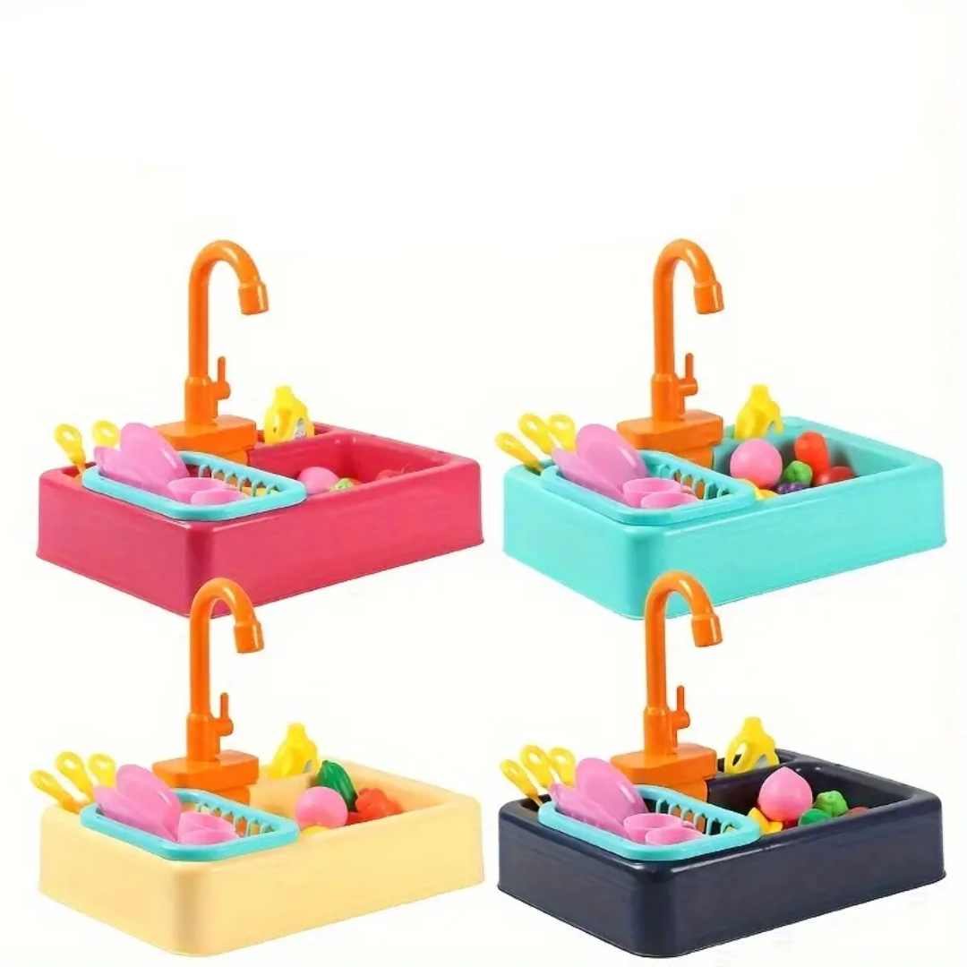 HydroPlay Interaktiv Vask – Vandhanelegetøj til børn, sjovt og lærerigt læringsværktøj