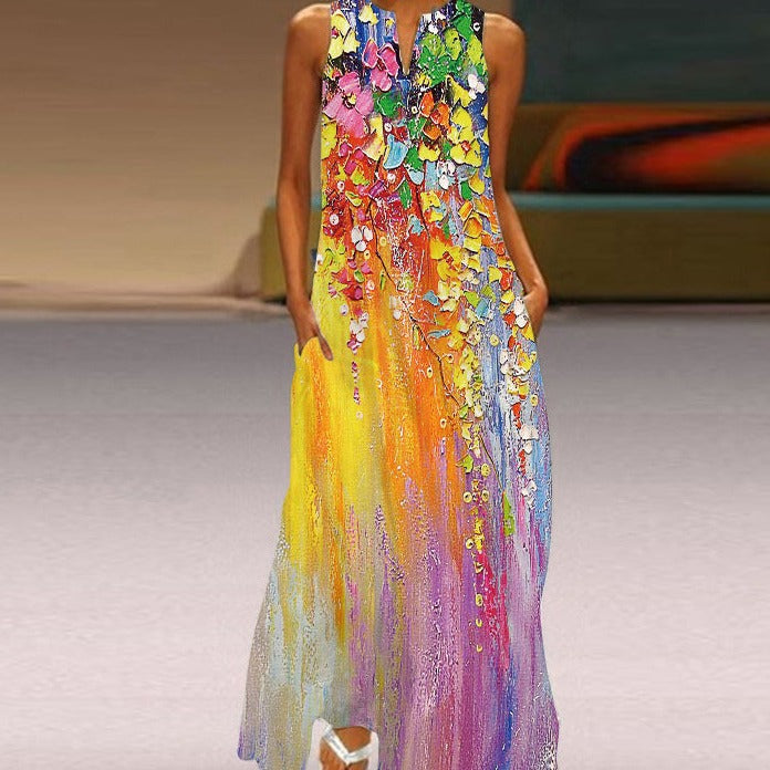 Elizabeth - Turkis kjole