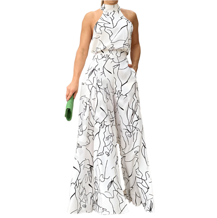 Veronica - grime jumpsuit med tryk