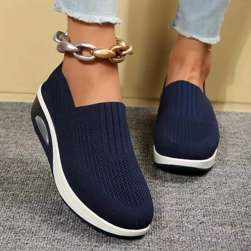 Åndbare stofsko til kvinder