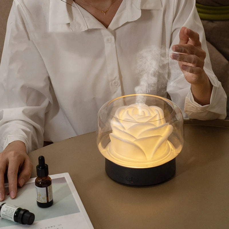 LumiScent - Elegant diffuser, der tilbyder en fredfyldt let og aromatisk duft